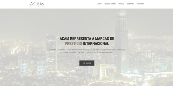 Página web de Acam