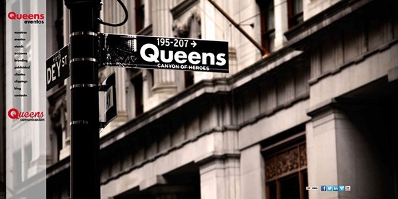 Página web Agencia Queens