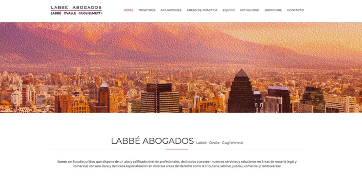 Web Labbé abogados detalle