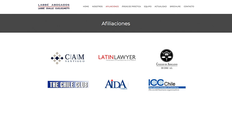 Web Labbé abogados detalle