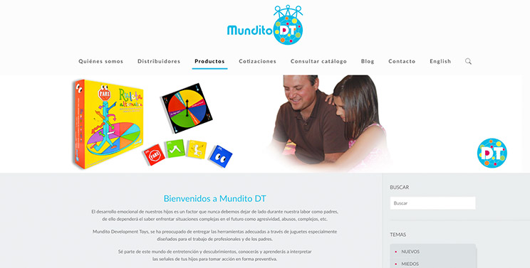 Ecommerce de Mundito DT