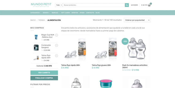 Ecommerce Mundo Petit
