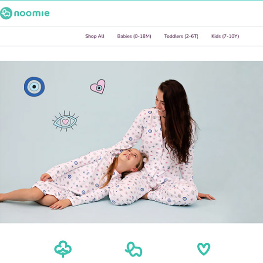 ecommerce SEO Baby Noomie